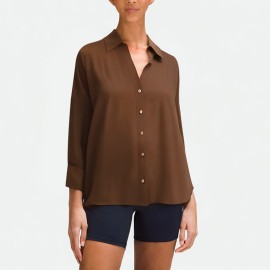 Comfortable Long Sleeve Button-Down Shirt
