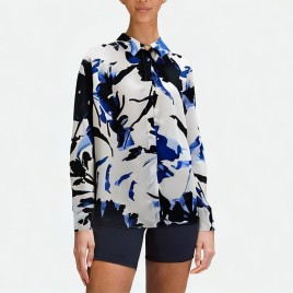 Printed Satin Shirt