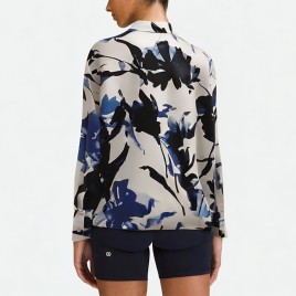 Printed Satin Shirt