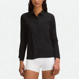 Turn-Down Collar Loose Shirt