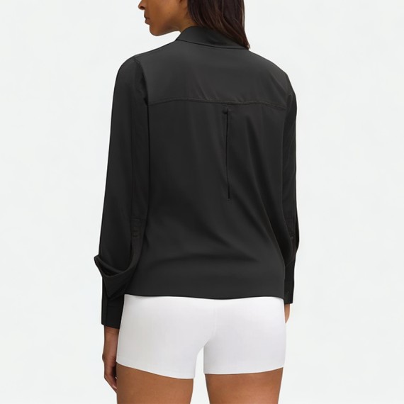 Turn-Down Collar Loose Shirt