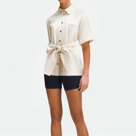 Rolled Collar Shirt