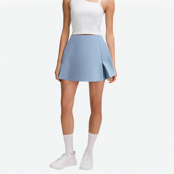 Slit Mini Skirt