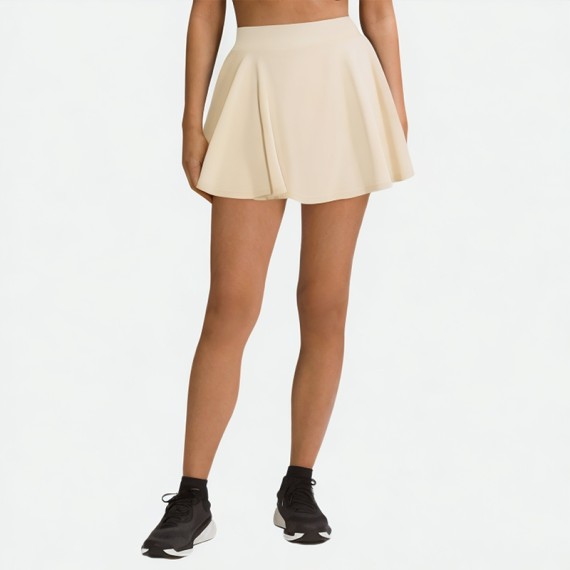 Solid Color Skating Skirt