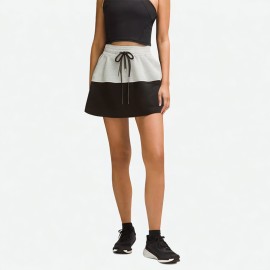 Color-Block Casual Skirt