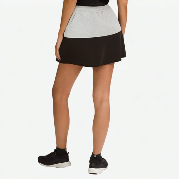 Color-Block Casual Skirt