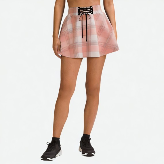 Gothic Plaid Mini Skirt