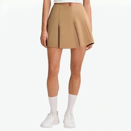Pleated High-Waisted Skirt