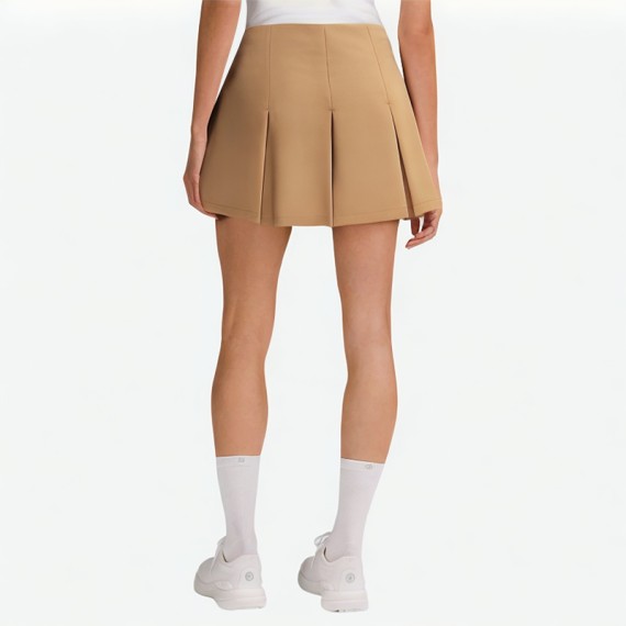 Pleated High-Waisted Skirt