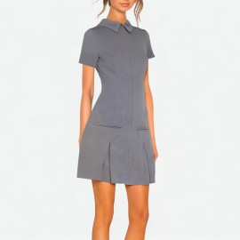 Shirt Collar Dress