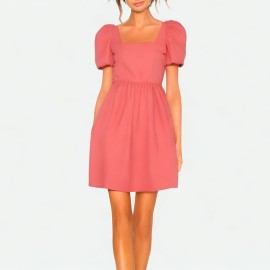 Tie Waist Women's Dress