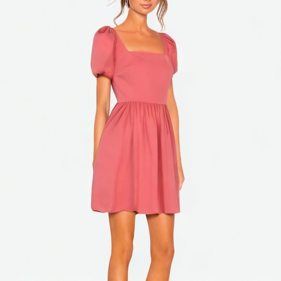 Tie Waist Women's Dress
