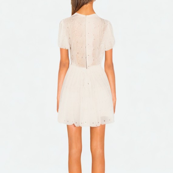Hollow Embroidery Dress