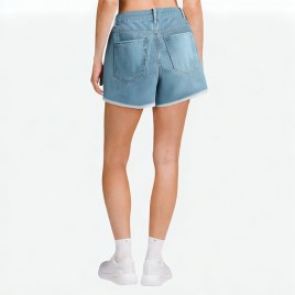 High-Waisted Denim Shorts