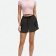 Loose-Fit Denim Shorts