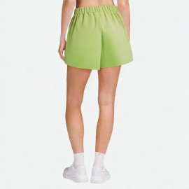 A-Line Wide-Leg Shorts