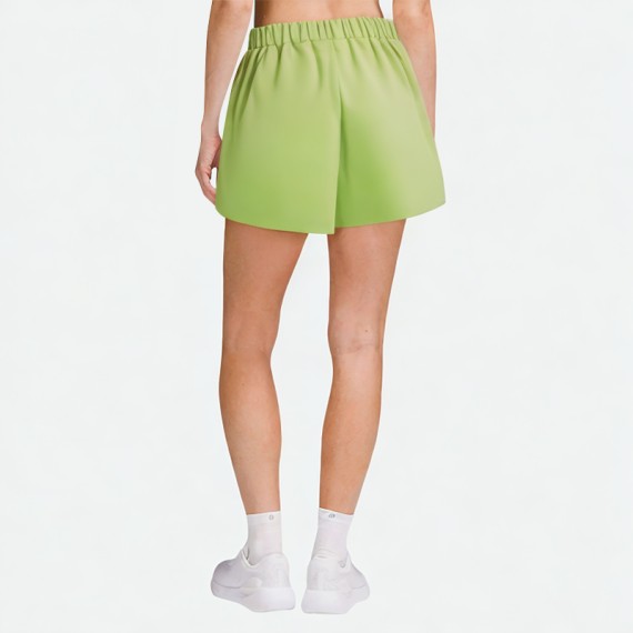A-Line Wide-Leg Shorts