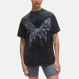 Butterfly Design Short Sleeve