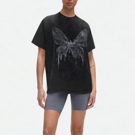 Butterfly Design Short Sleeve