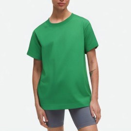 Solid Color Cotton Short Sleeve
