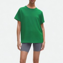 Solid Color Cotton Short Sleeve