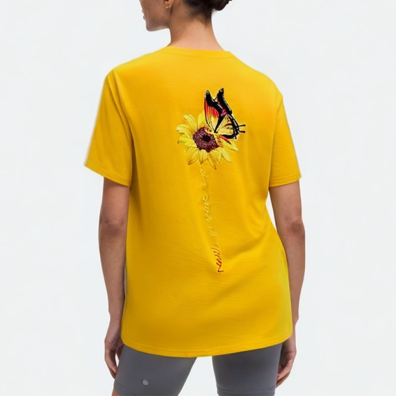 Stylish Drop Shoulder Cotton Short Sleeve