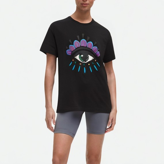 Cotton Checkered T-Shirt