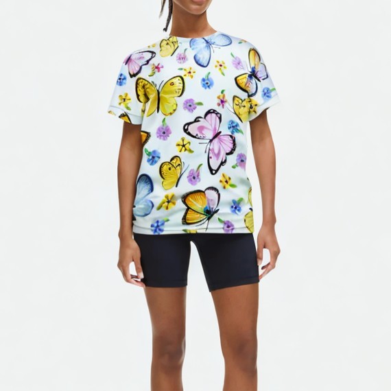 Butterfly Colorful T-Shirt