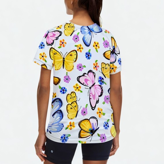 Butterfly Colorful T-Shirt