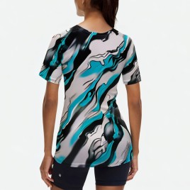 Loose-Fit Short Sleeve Women's Top