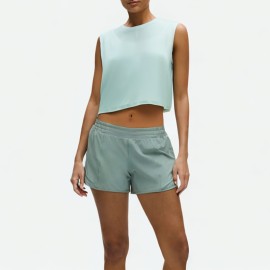 Solid Color Round Neck Vest