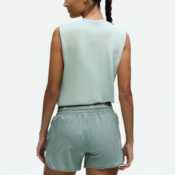 Solid Color Round Neck Vest