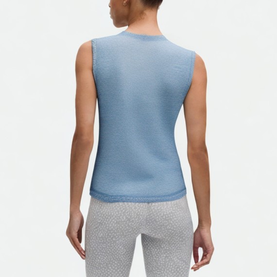 Women's Zip Fitness Tank Top