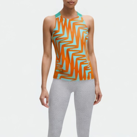Printed Sports Women's Tank Top